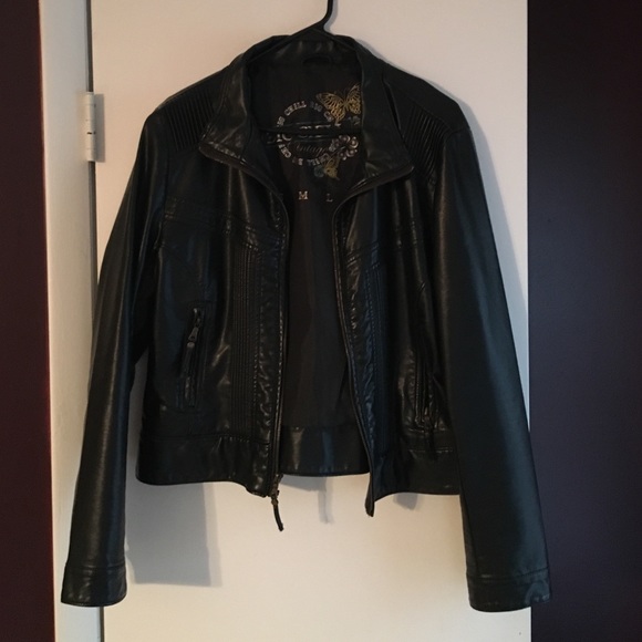 PLeather jacket