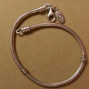 Authentic Pandora Lobster Claw Silver Bracelet