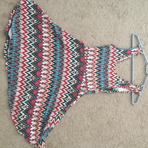 Tribal printed sundress