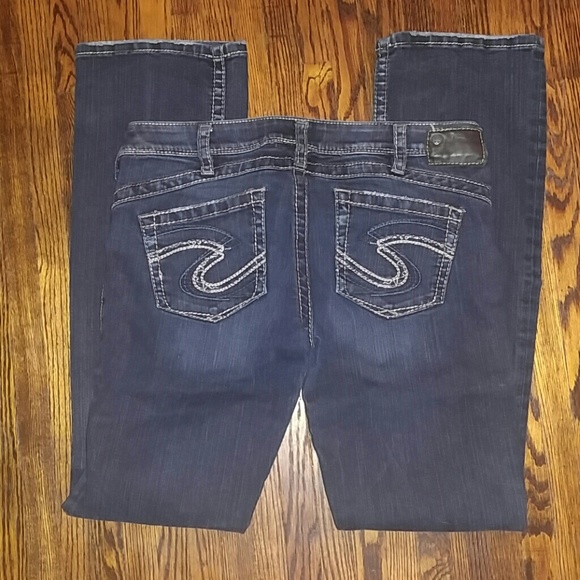 Women's silver jeans 33x35