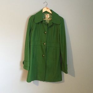 Green Pea Coat