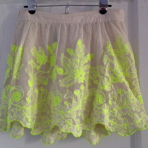 Anthropologie Skirts - ✂️ NWOT Anthropologie Electric Vines Skirt Anthropologie Skirts - ✂️ NWOT Anthropologie Electric Vines Skirt