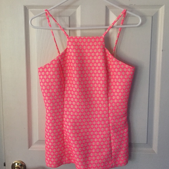 Lilly Pulitzer Pink Geo Top🎀