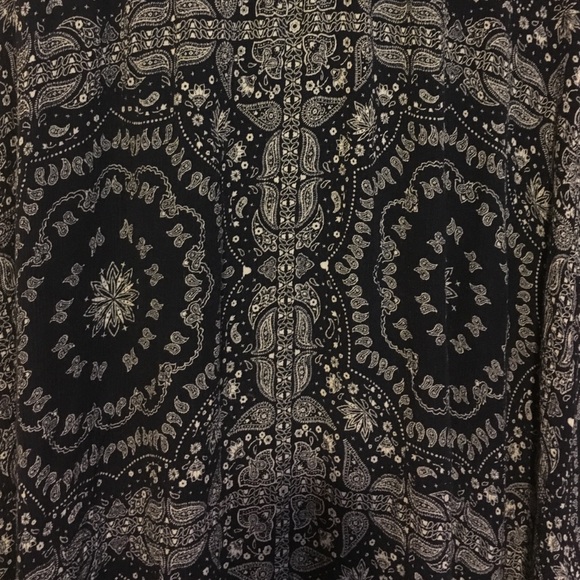 SOLD! Navy Maxi Skirt - Picture 2 of 4