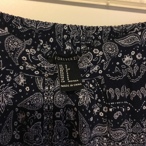 SOLD! Navy Maxi Skirt - Picture 3 of 4