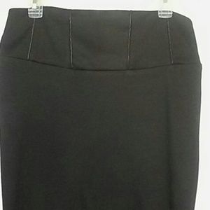 High waist pencil skirt