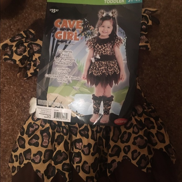 Cave girl Halloween costume