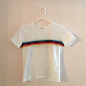 Rainbow one size tee