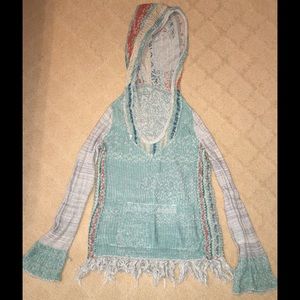 Free People Hoodie Sweater