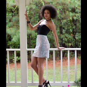 Eleni Elias H500 Crystal Skirt Homecoming Dress