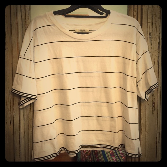 Euc madewell striped tee medium