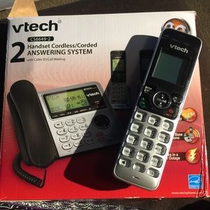 Vtech 2 handset cordless phone