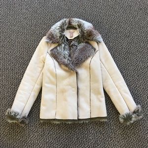 NWOT Faux Suede Winter jacket