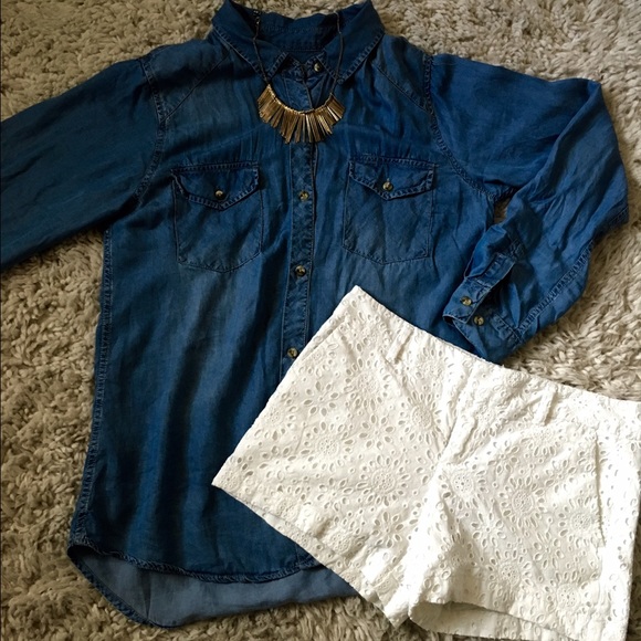 Ann Taylor Lace Shorts