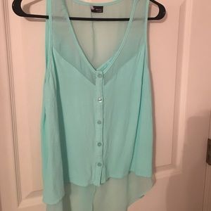 High Low crop top Urban Outfitters