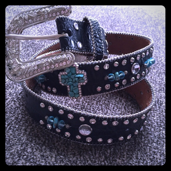 Cowgirl bling belt