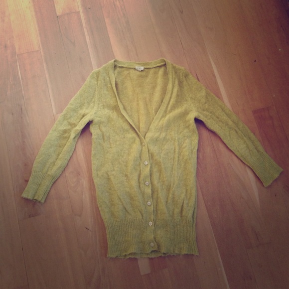 NWOT J crew Lite weight 3/4 sleeve cardigan - Picture 1 of 4