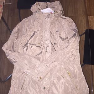 Zara tan/beige raincoat size M