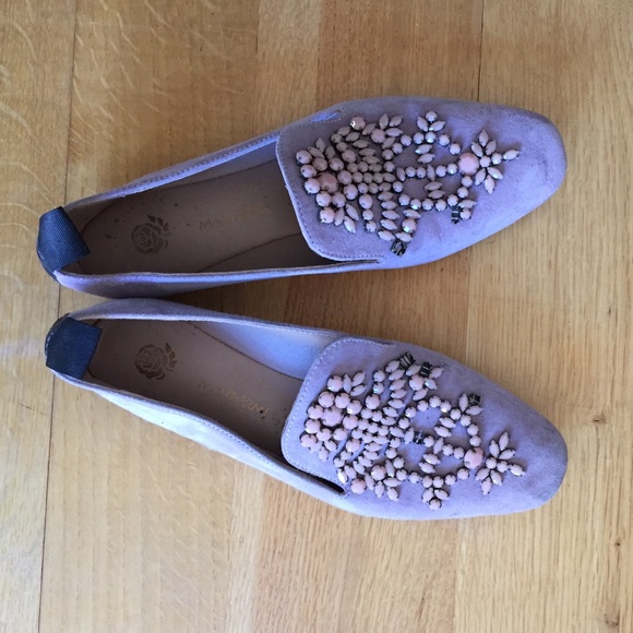 Italian Maliparmi brand suede loafers size 40