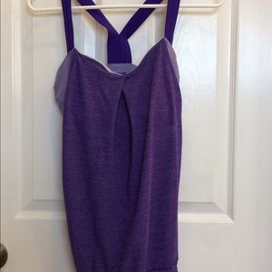 Lululemon Rest Less tank in Bruised Berry