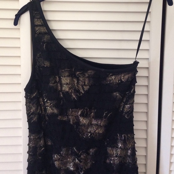 Bebe one shoulder mini body con - Picture 3 of 3