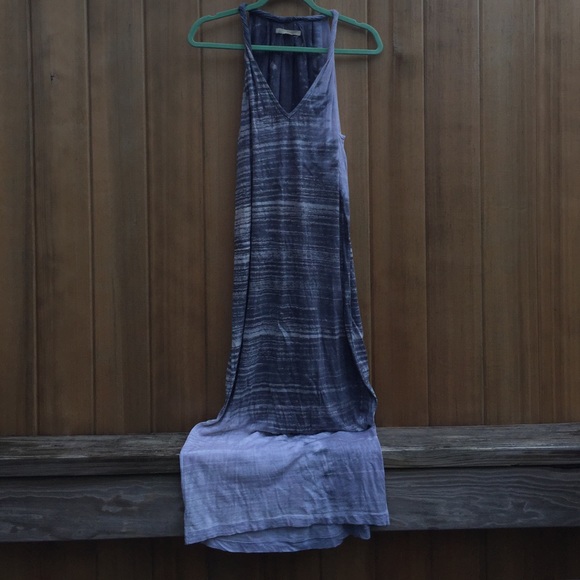 Burning Torch tank maxi dress size small