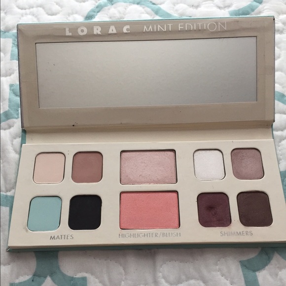 Authentic Lorac Mint Edition Eye/Cheek Palette