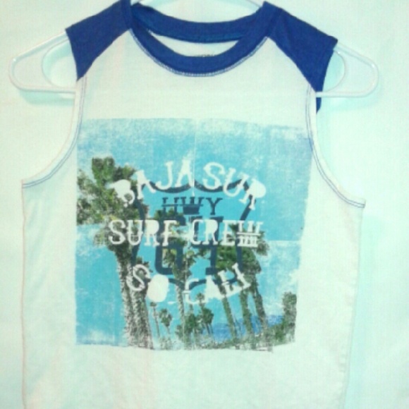 Girls 10-12 Large Surfers Crew Tank Top by Arizona