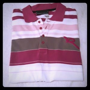 Short sleeve button down collar shirt