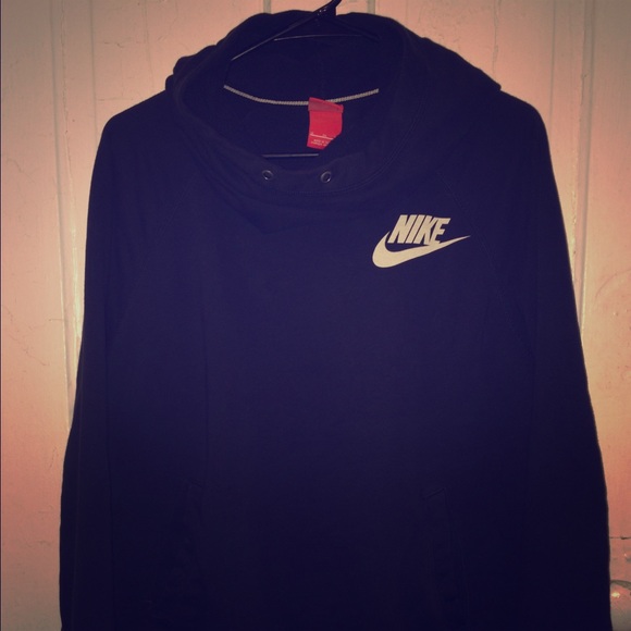 Women's black Nike hoodie