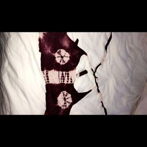 Boho bandeau tie top