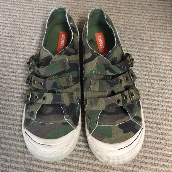 Camo sneakers