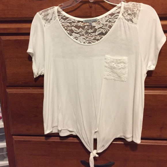 White Charlotte Russe Top