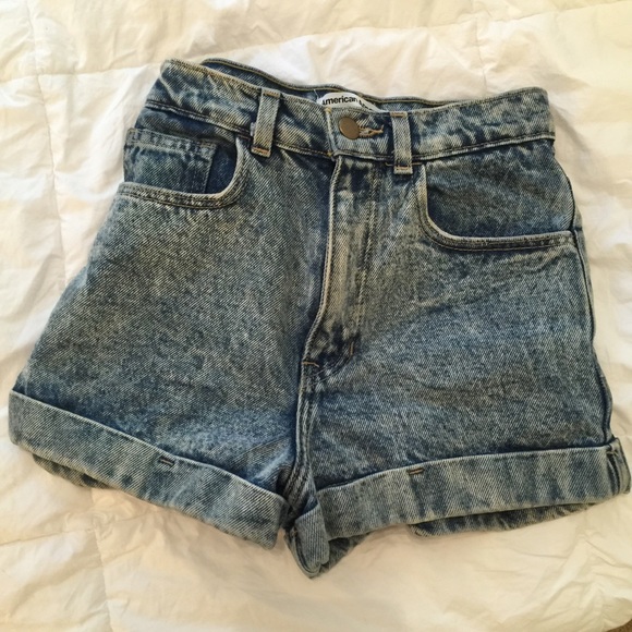 American Apparel High Waisted Shorts