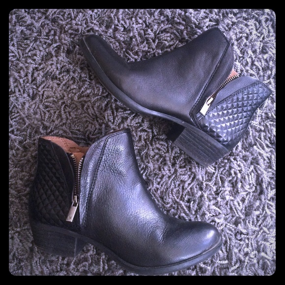 Lucky Brand Black Booties