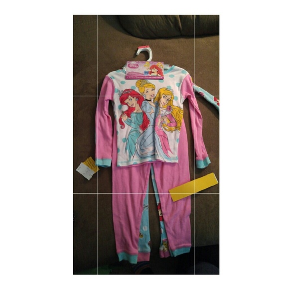 2 Disney princess DJ & sleeping mask