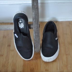Leather vans