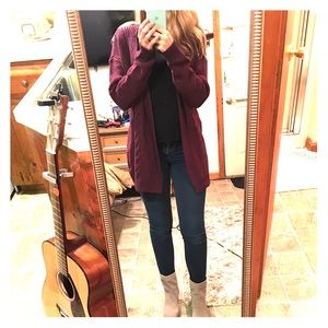 Cardigan. Never been worn.