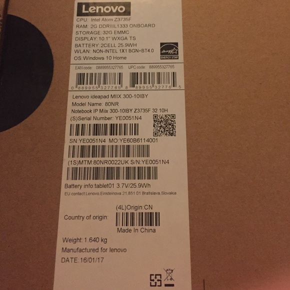 Lenovo idea pad miix 300 - Picture 4 of 4