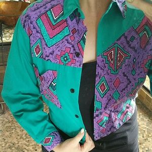 !! VINTAGE !! Ozark Mountain Jean Company Jacket