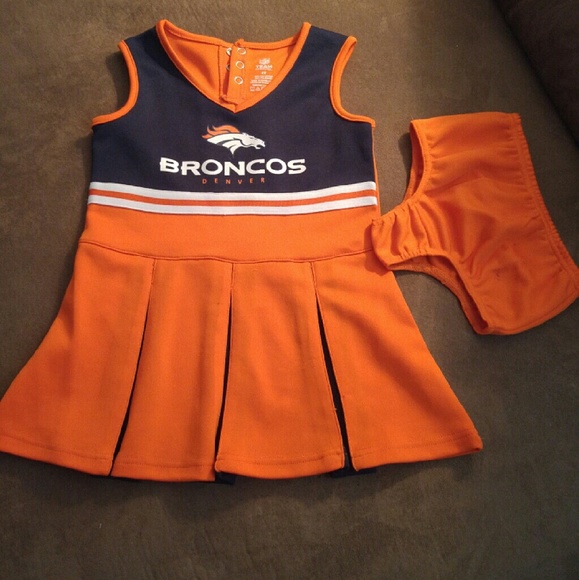 Bronco cheerleading outfit