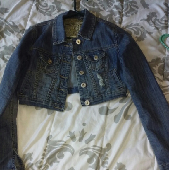 Jean half jacket - Picture 1 of 2