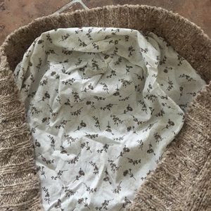 Brown button up cardigan