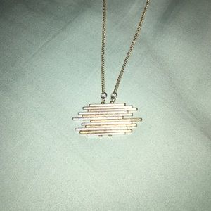 Silver and gold necklace from stitch fix