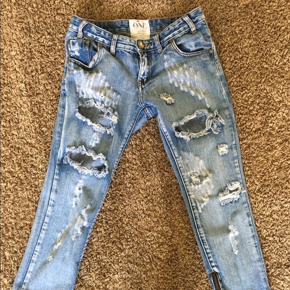 One Teaspoon Freebirds in Cobain