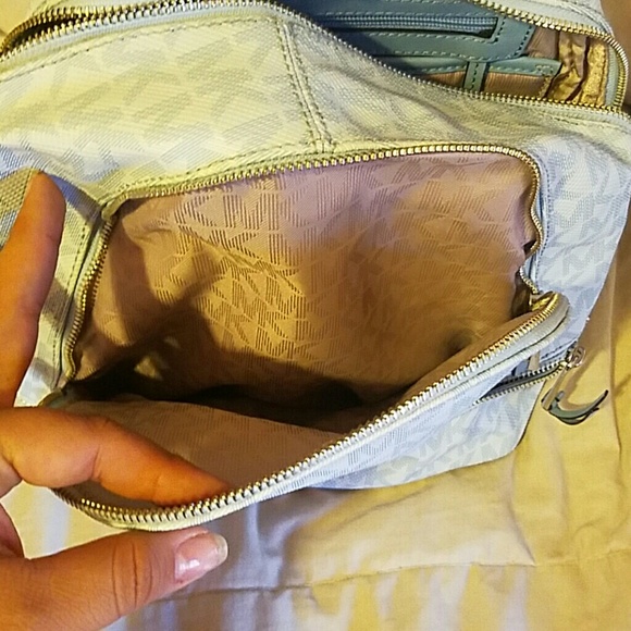 Michael kors med rhea blue backpack - Picture 2 of 4