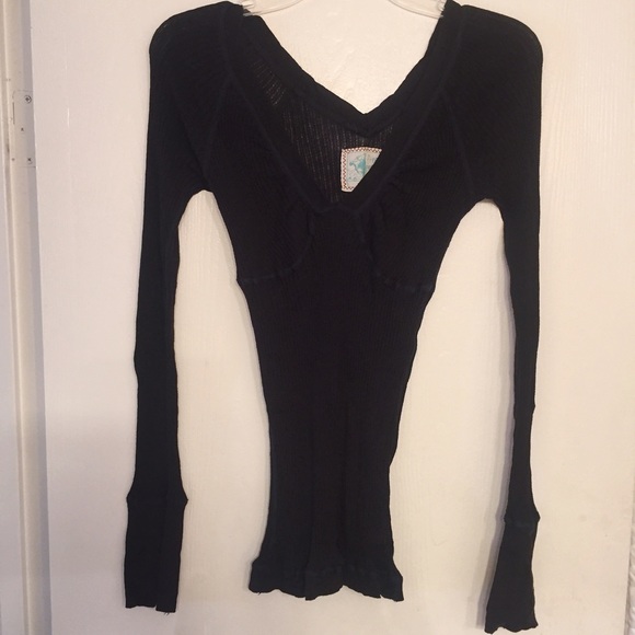 Free People Ribbed Top