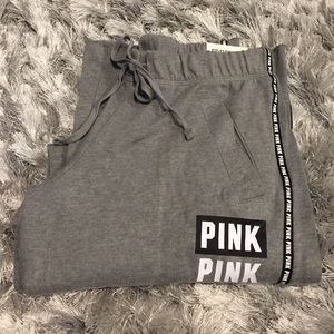 LAST CHANCE Boyfriend fit PINK sweatpants