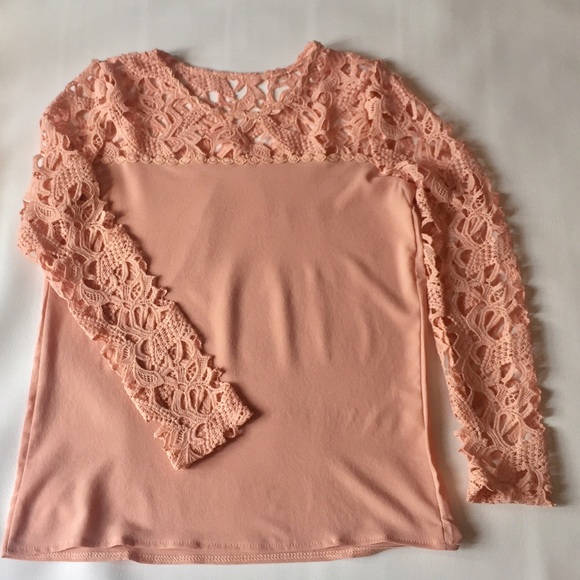 Crocheted Shirt - Blush - Picture 5 of 7