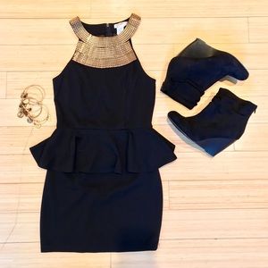 Peplum Bodycon Dress